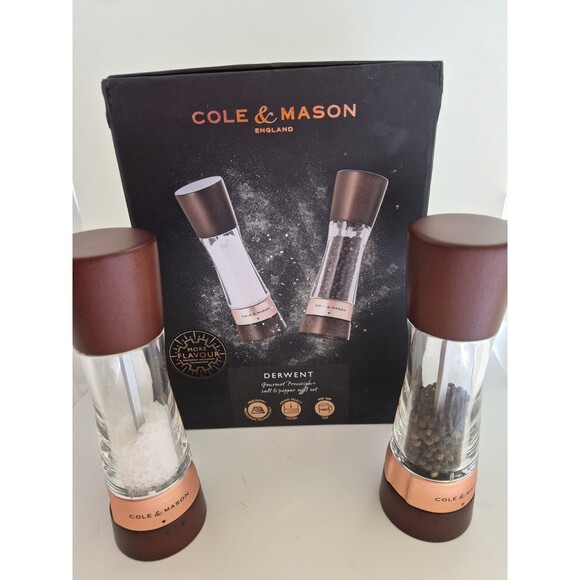 Cole & Mason Other - Cole & Mason Derwent Salt & Pepper Mill Set - 7.5"